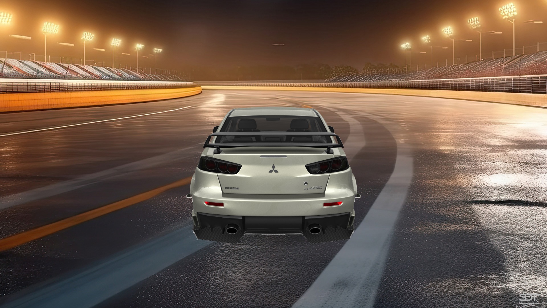 Mitsubishi Lancer Evolution X Sedan 2008