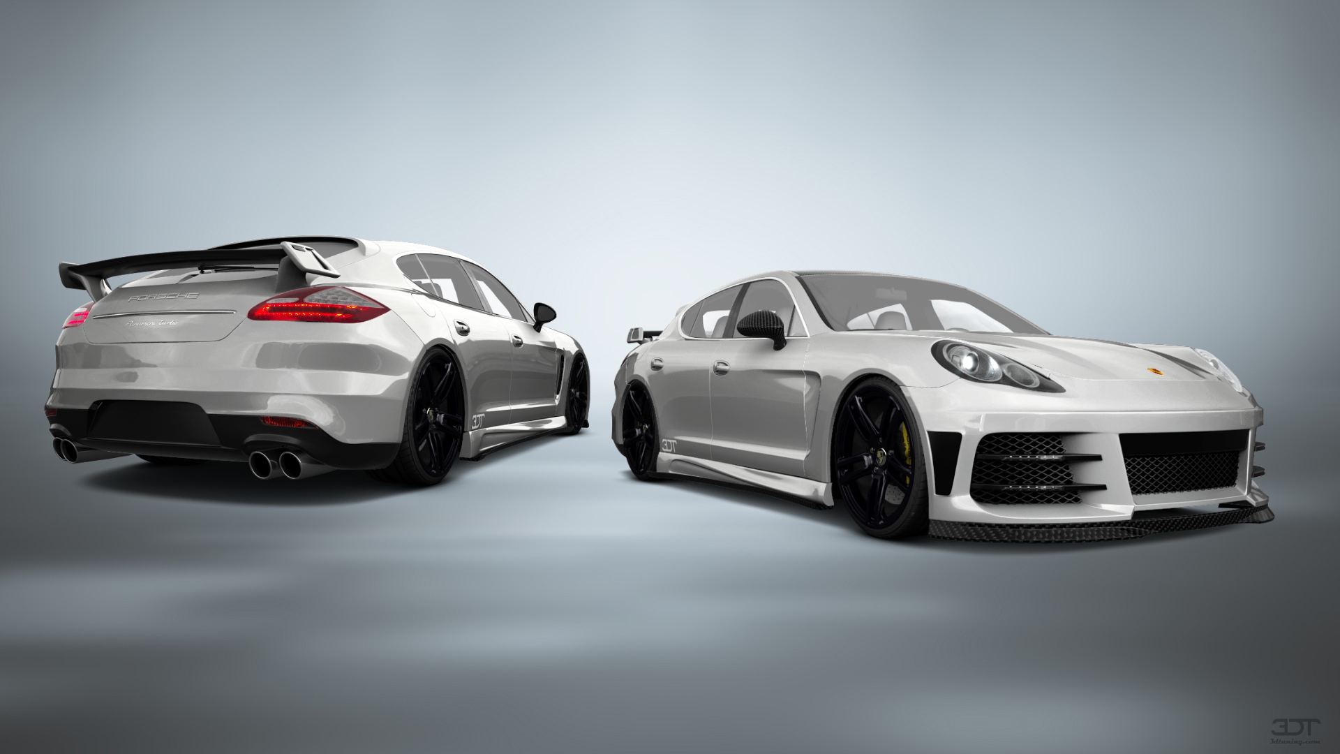 Porsche Panamera 4 door fastback saloon 2011 tuning