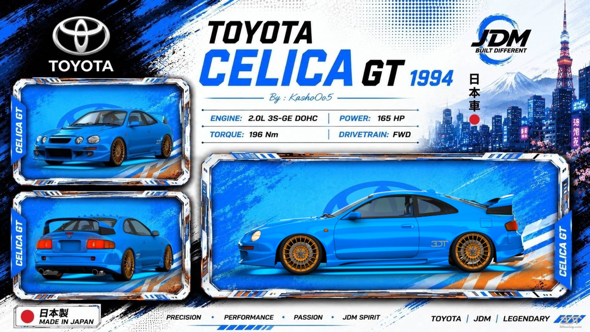 Toyota Celica GT-Four Coupe 1994
