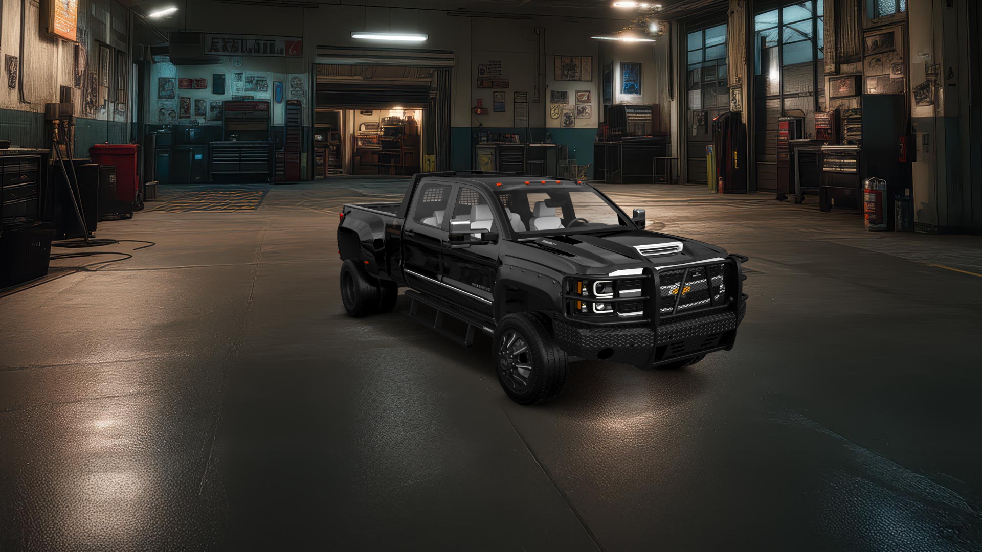 Chevrolet Silverado 3500 4 Door pickup truck 2015 tuning