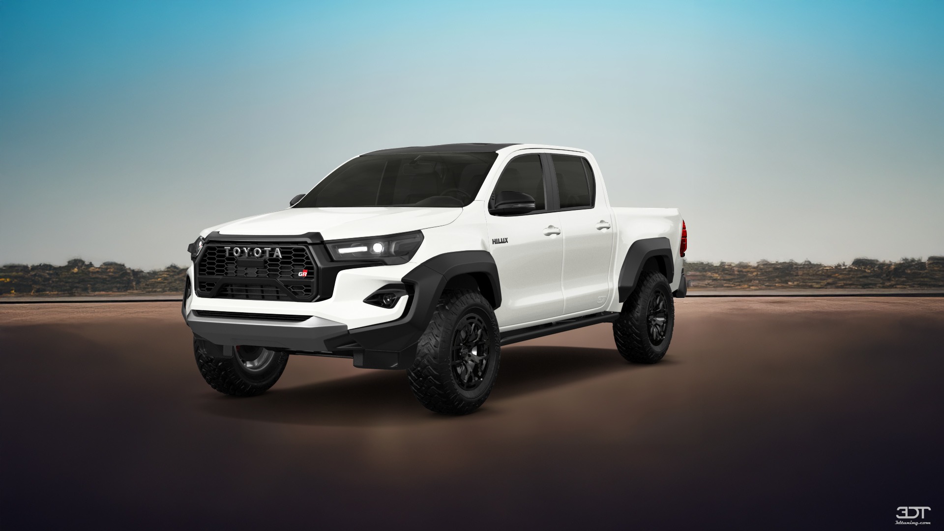 Toyota Hilux Double Cab 4 Door pickup truck 2015 tuning