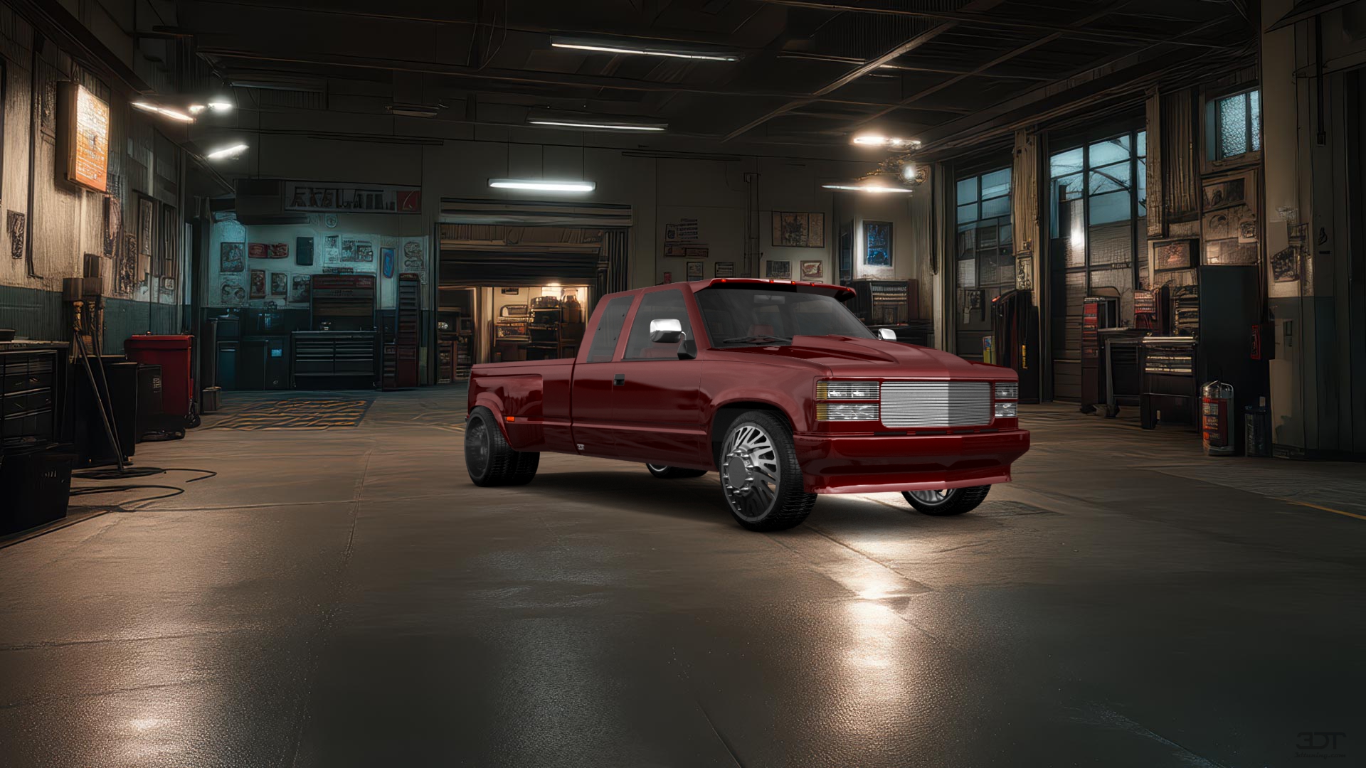 Chevrolet K3500 Extended Cab Pickup Truck 1988 tuning