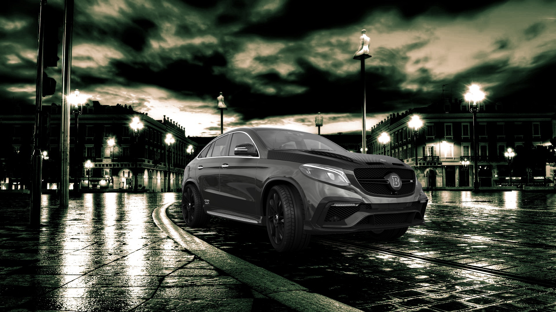 Mercedes GLE Coupe SUV 2016 tuning