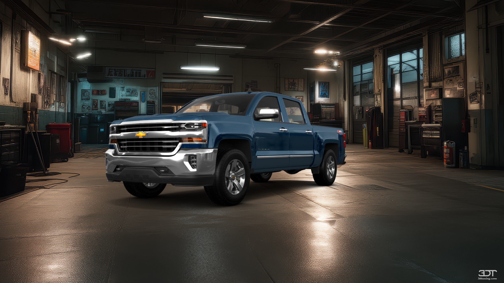 Chevrolet Silverado 1500 4 Door pickup truck 2016 tuning