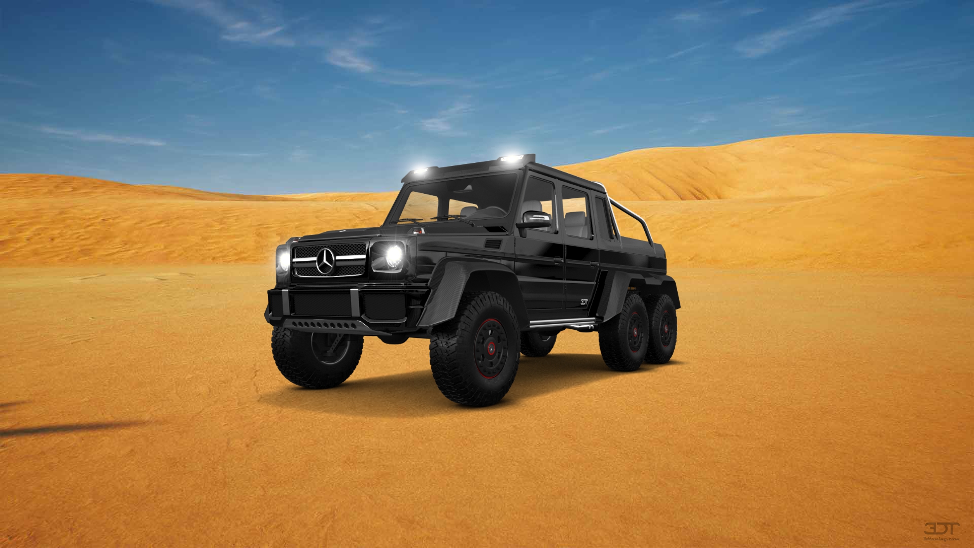Mercedes G 63 AMG 6x6 4 Door pickup truck 2013 tuning