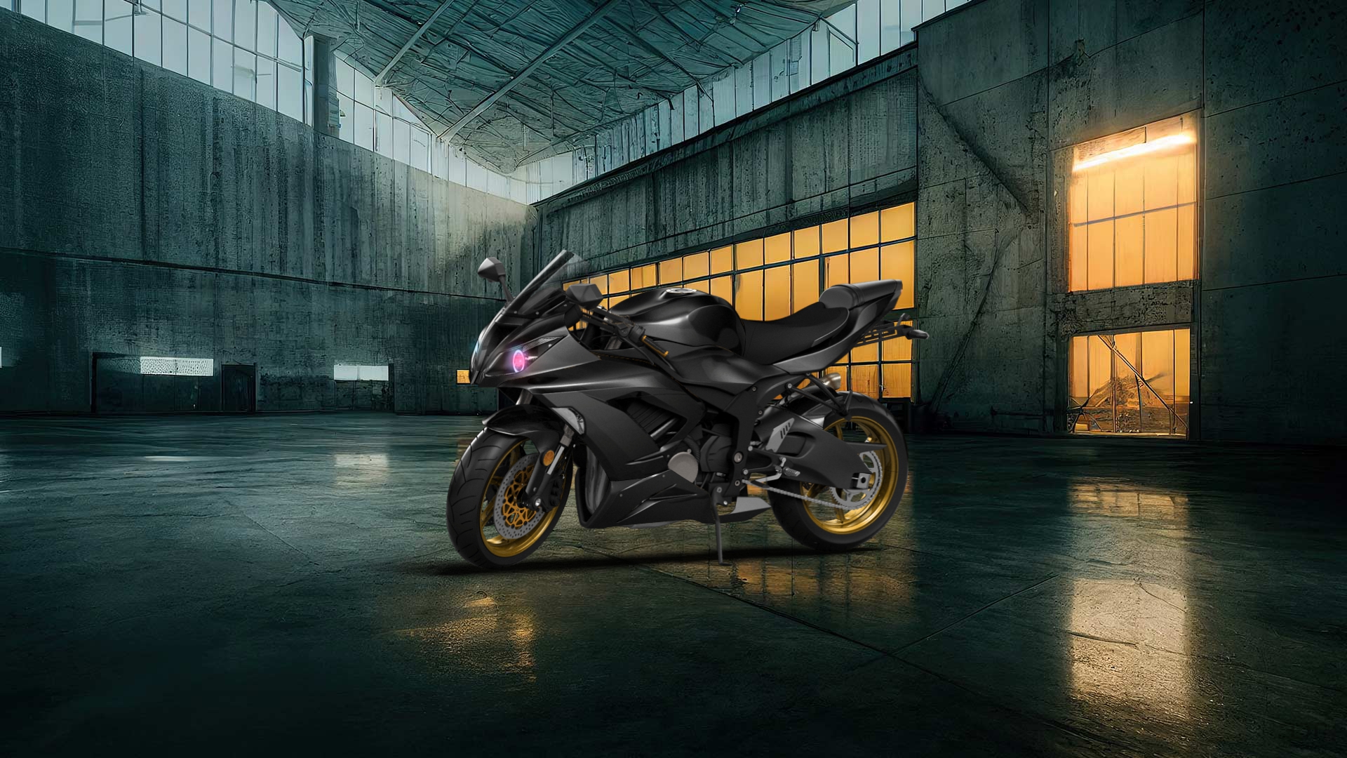 Kawasaki Ninja ZX 6R Sport Bike 2015