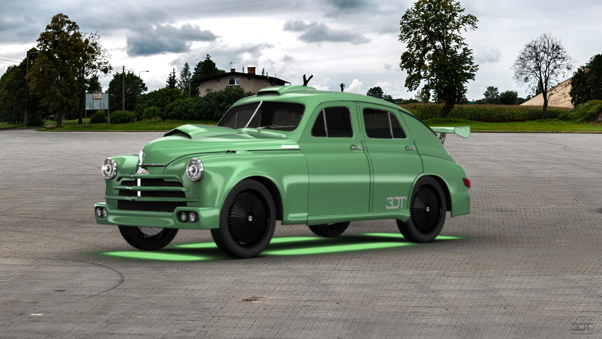 GAZ M20 Pobeda Fastback 1950 tuning