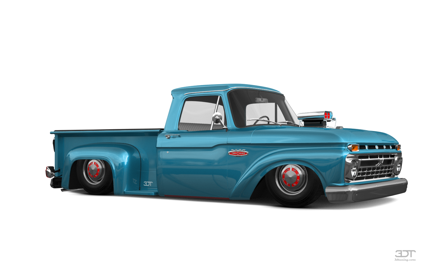 Ford F-100 Flareside 2 Door pickup truck 1961