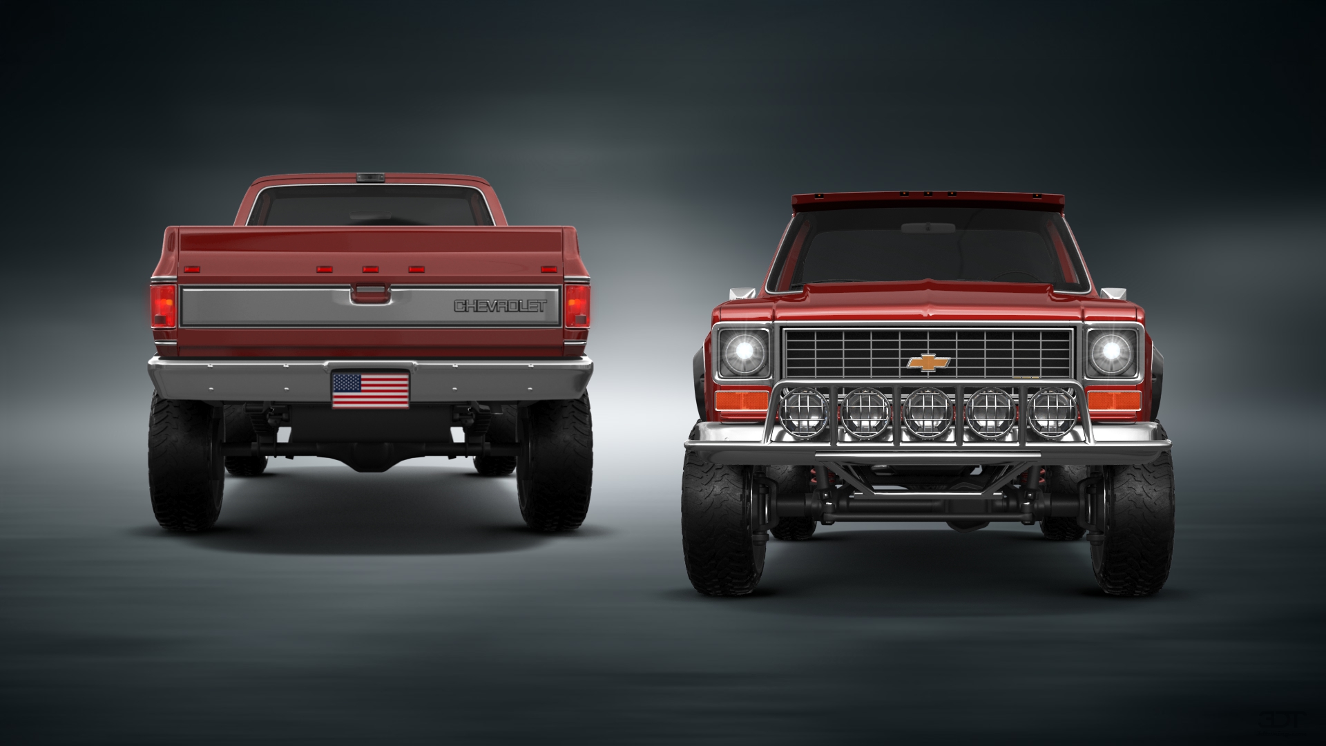Chevrolet Silverado C-10 2 Door pickup truck 1973 tuning