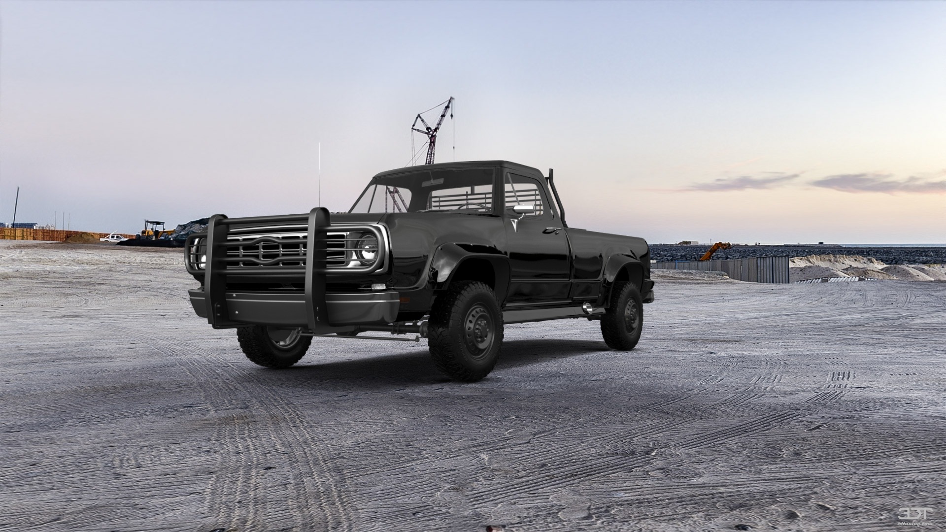 Dodge Power Wagon W200 2 Door pickup truck 1972