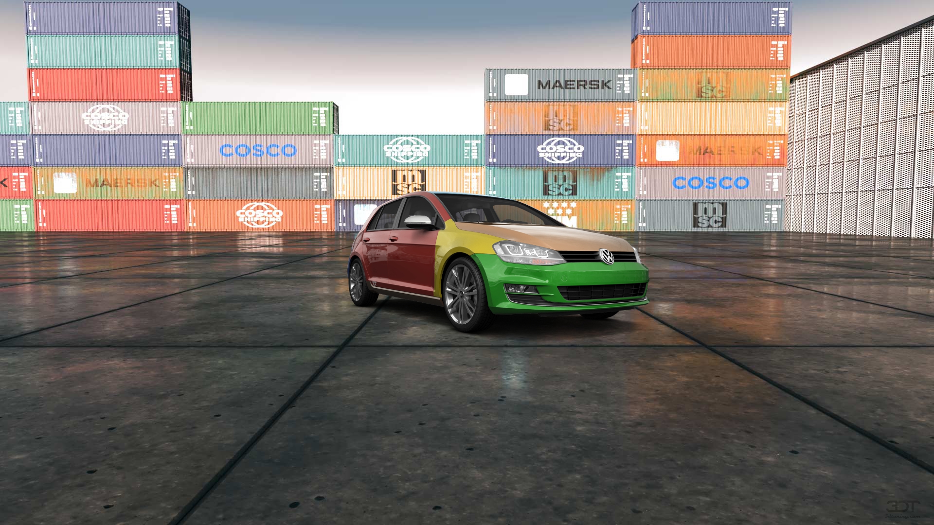 Volkswagen Golf 7 5 Door Hatchback 2013 tuning