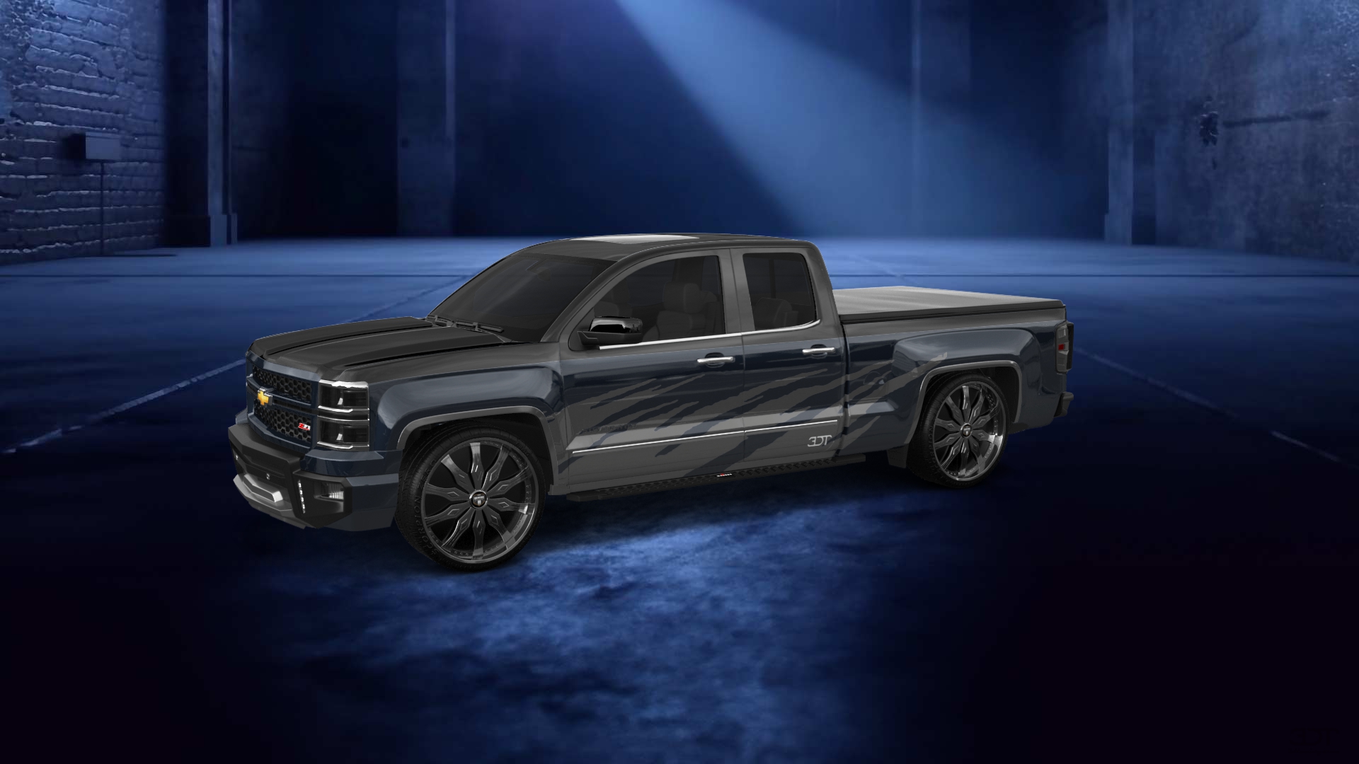 Chevrolet Silverado 1500 6.5 ft box 4 Door pickup truck 2014