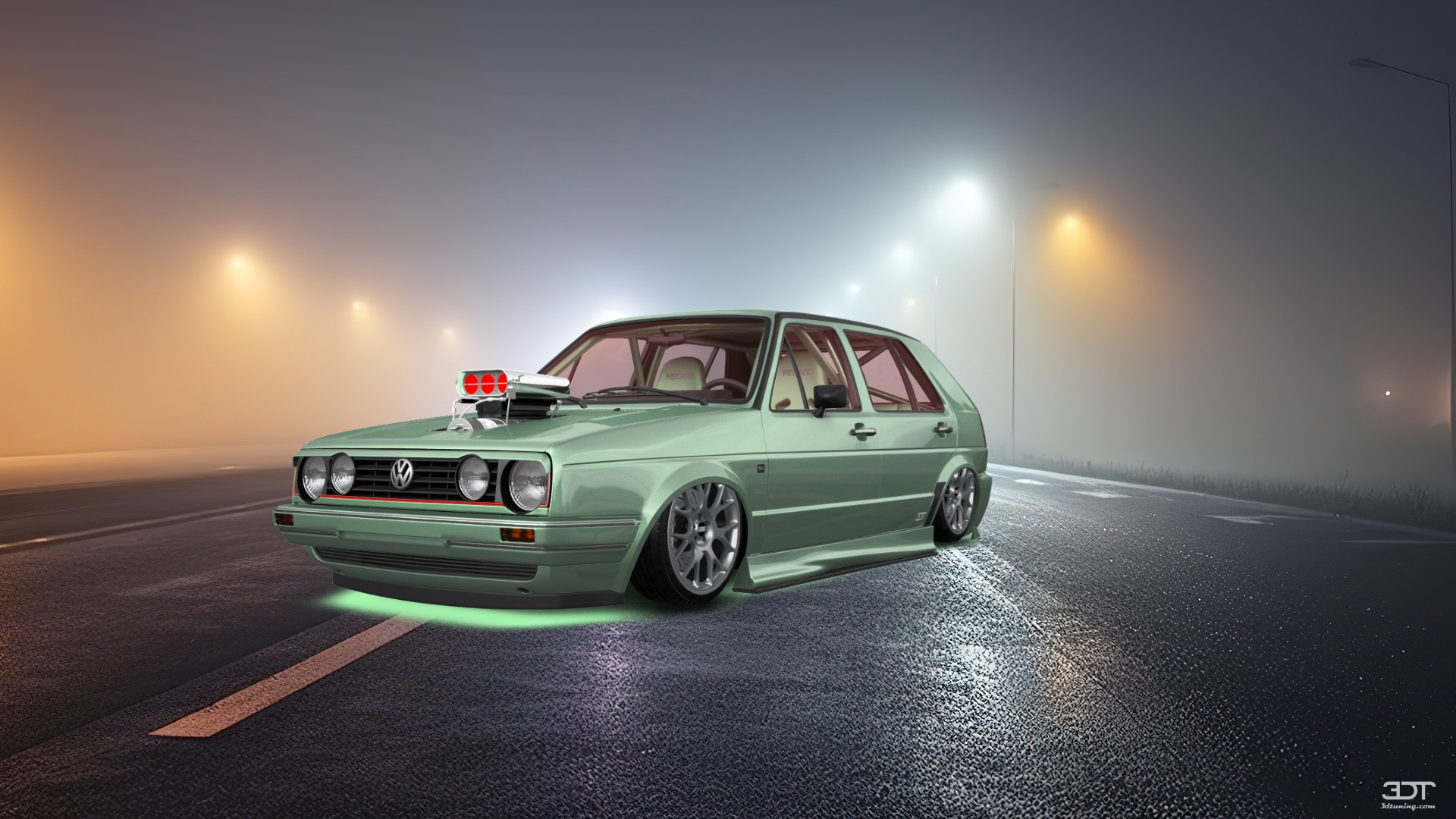 Volkswagen Golf Mk2 5 Door Hatchback 1983 tuning