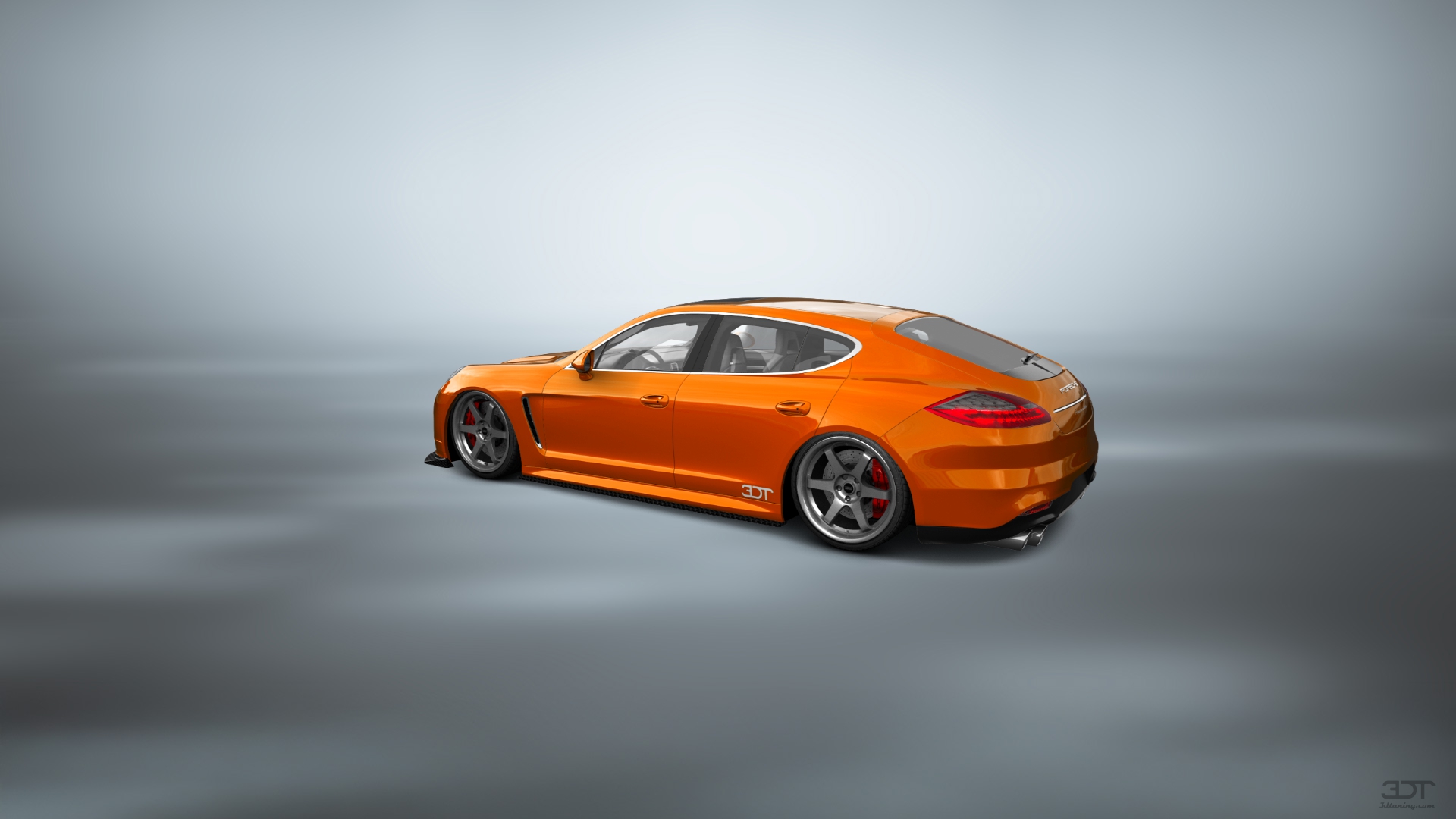 Porsche Panamera 4 door fastback saloon 2011