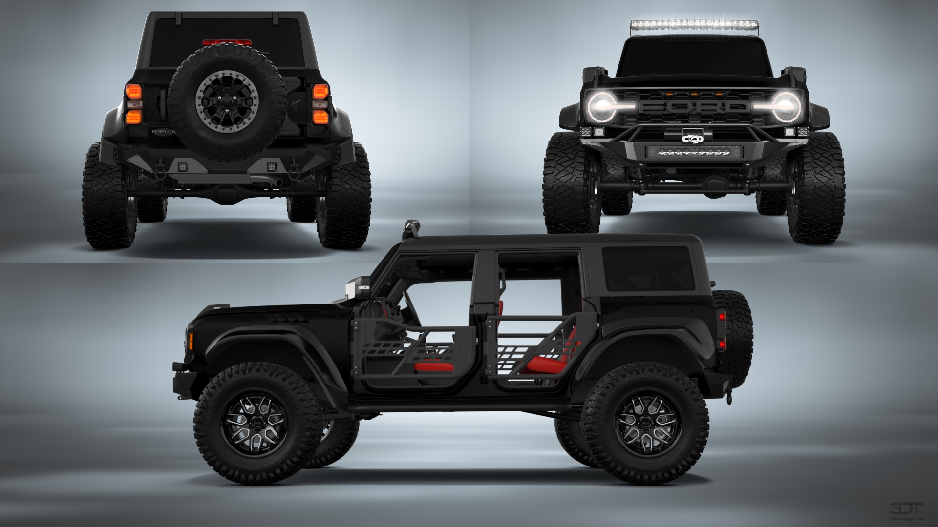 Ford Bronco Raptor 4 Door pickup truck 2022