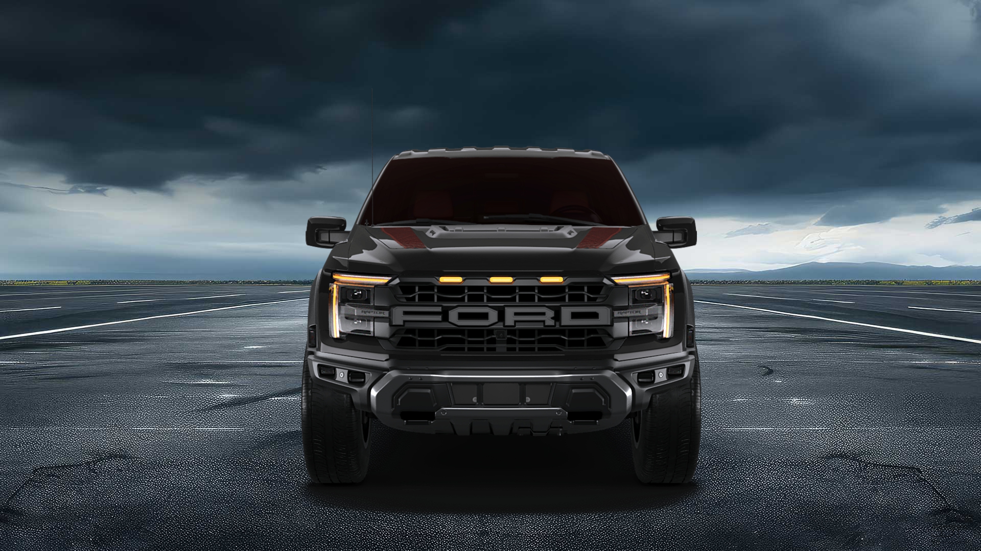 Ford F-150 Raptor 4 Door pickup truck 2024 Images