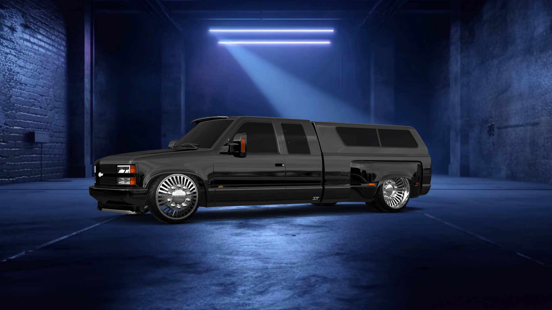 Chevrolet K3500 Extended Cab Pickup Truck 1988