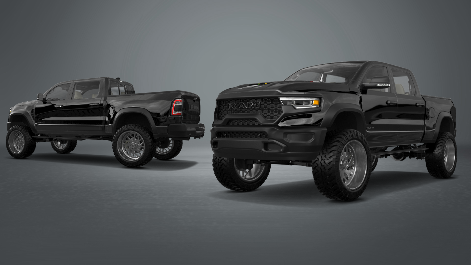 Dodge Ram 1500 TRX 4 Door pickup truck 2021 Images