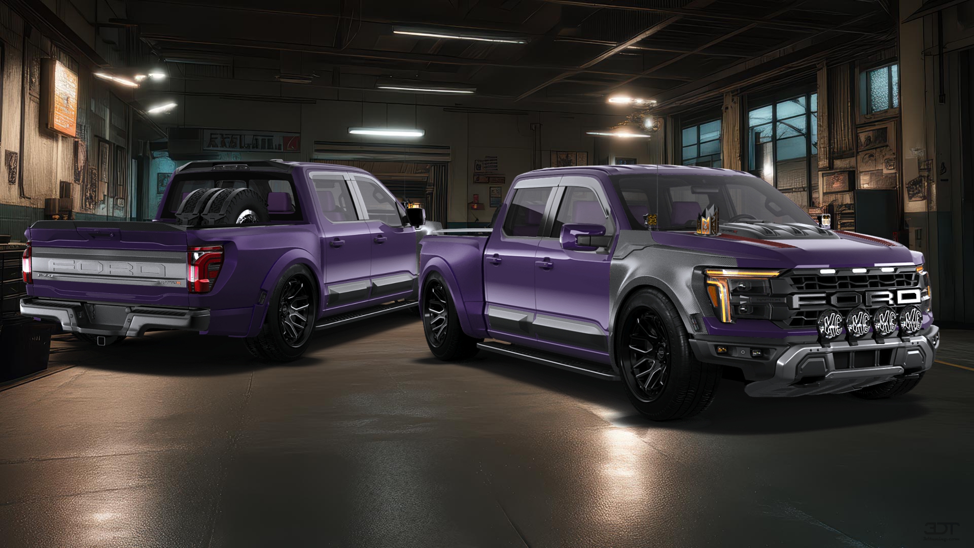 Ford F-150 Raptor 4 Door pickup truck 2024 tuning
