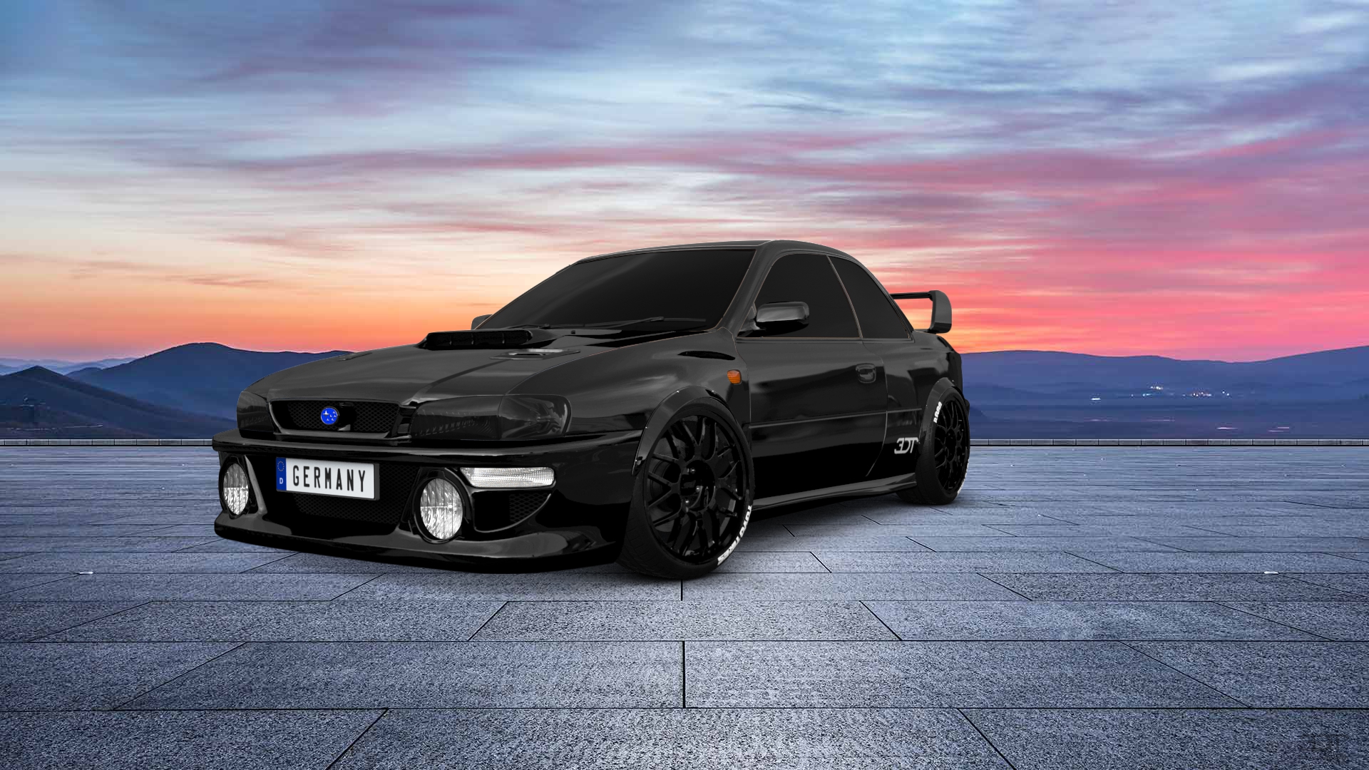 Subaru Impreza WRX STI 22B 2 Door Coupe 2000