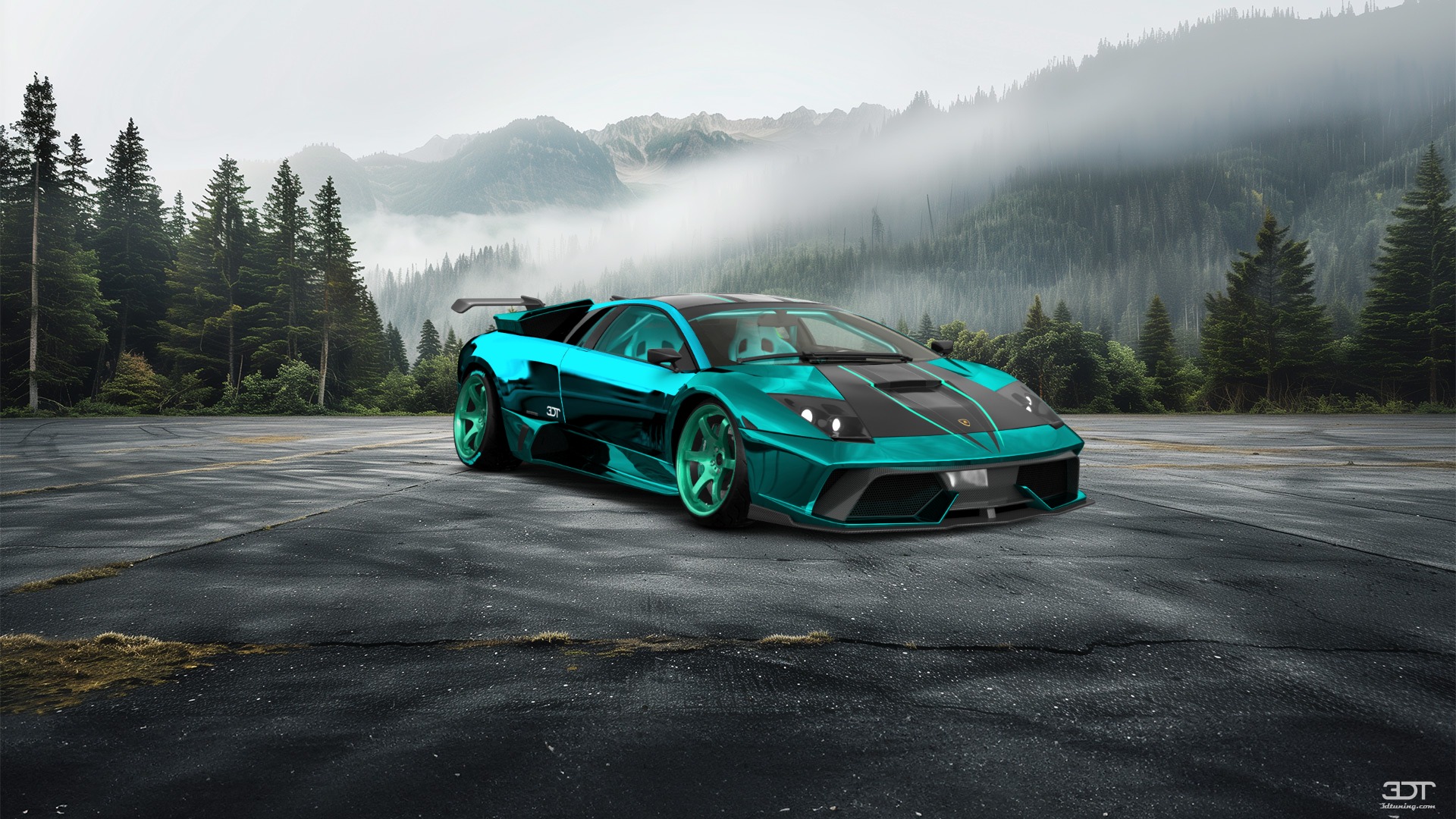 Lamborghini Murcielago 2 Door Coupe 2001 tuning