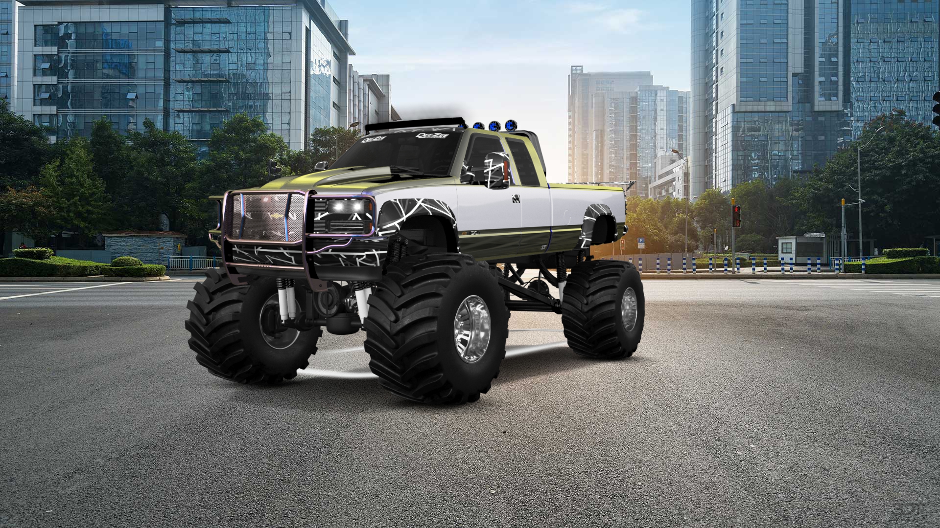 Chevrolet K3500 Extended Cab Pickup Truck 1988