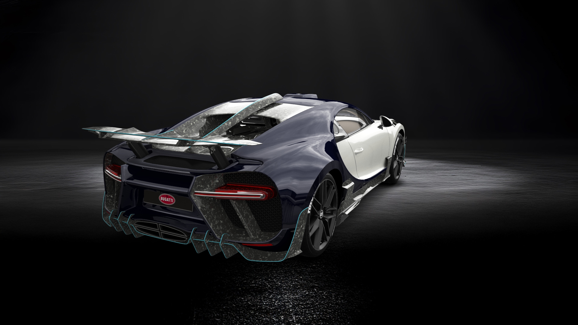 Bugatti Chiron 2 Door Coupe 2016 tuning