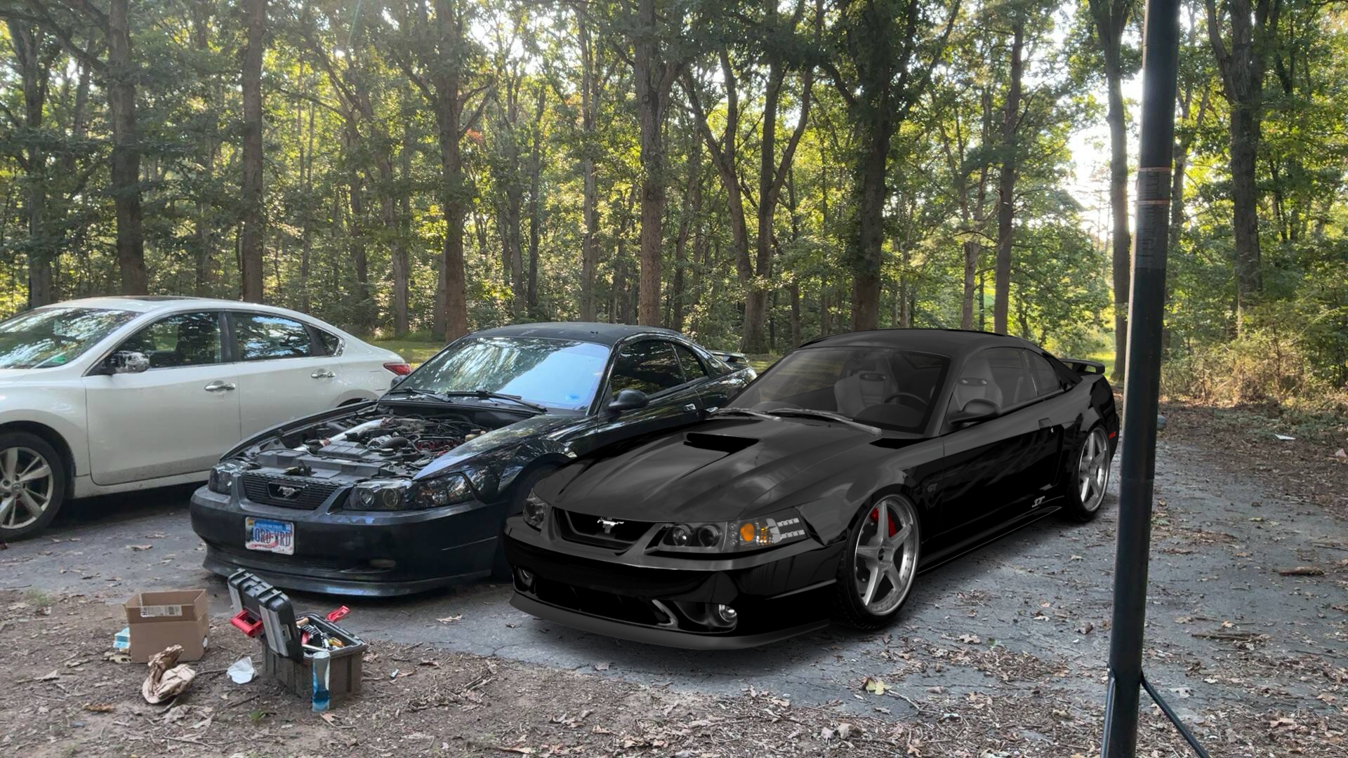 Ford Mustang 2 Door Coupe 2000 tuning