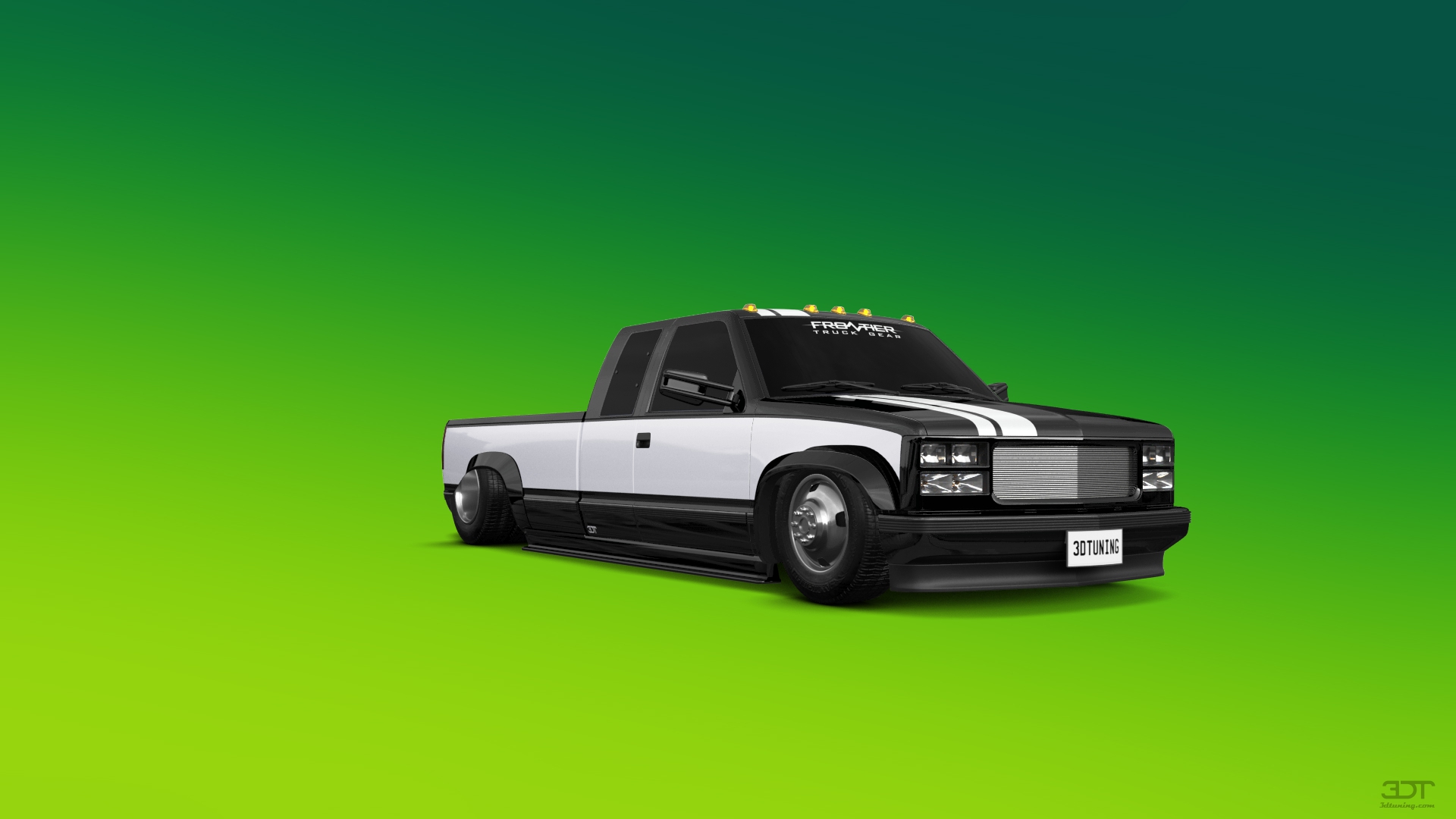 Chevrolet K3500 Extended Cab Pickup Truck 1988