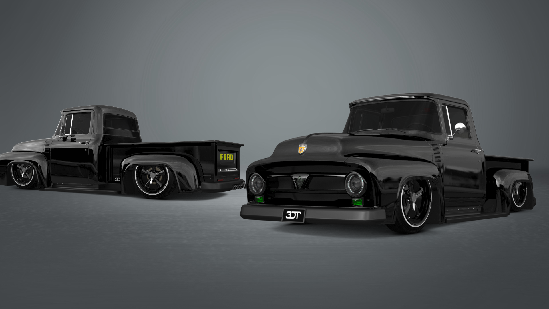 Ford F-100 2 Door truck 1956