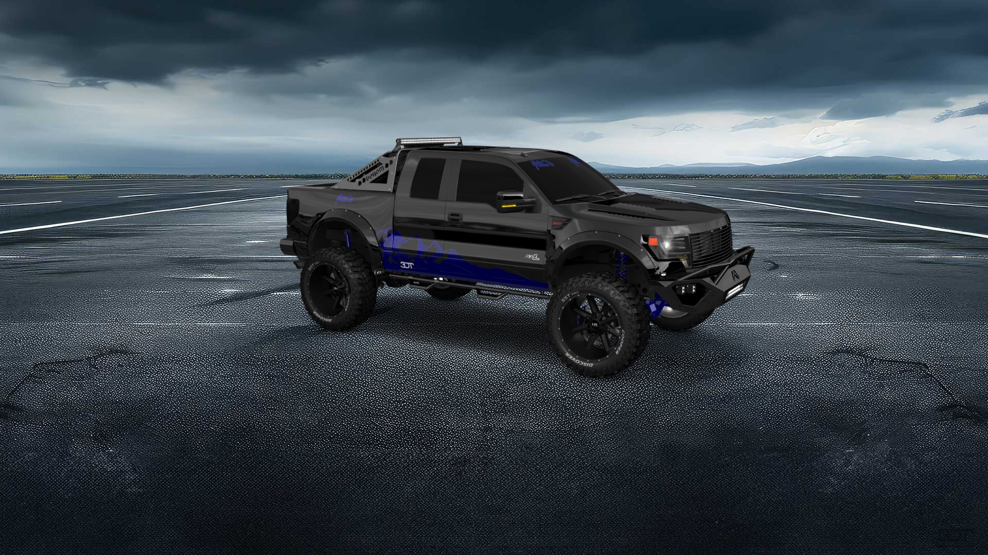 Ford F-150 SVT Raptor 2 Door pickup truck 2010