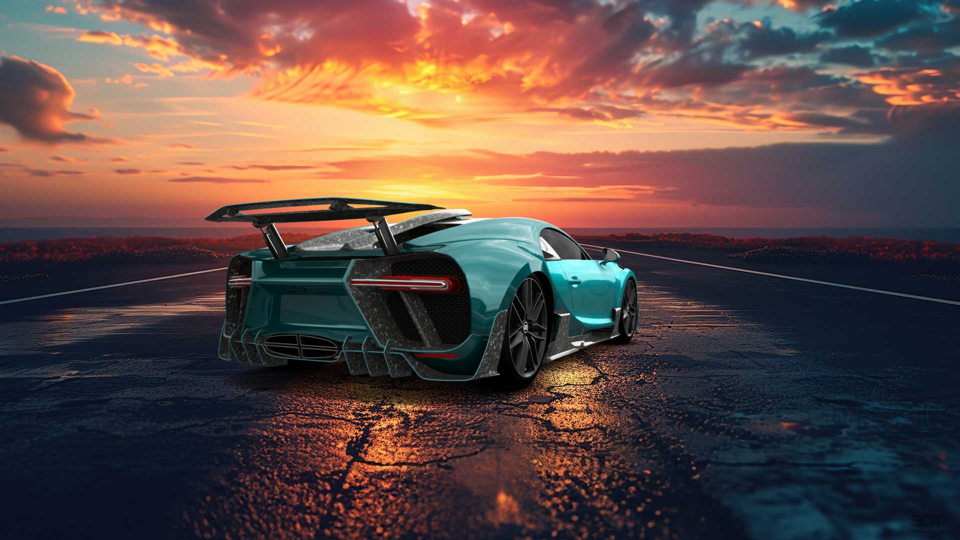 Bugatti Chiron 2 Door Coupe 2016