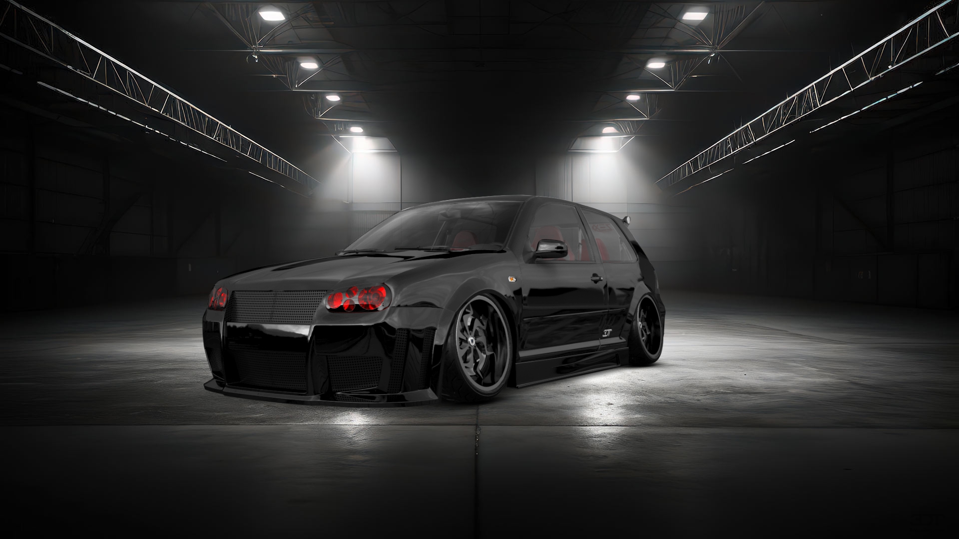 Volkswagen Golf 4 (mk4) 3 Door Hatchback 1997 tuning
