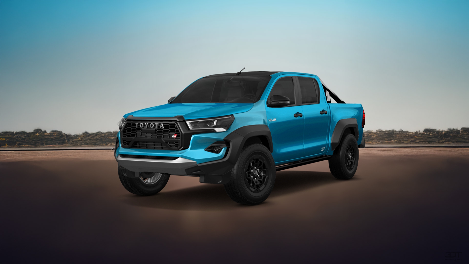 Toyota Hilux Double Cab 4 Door pickup truck 2015 tuning