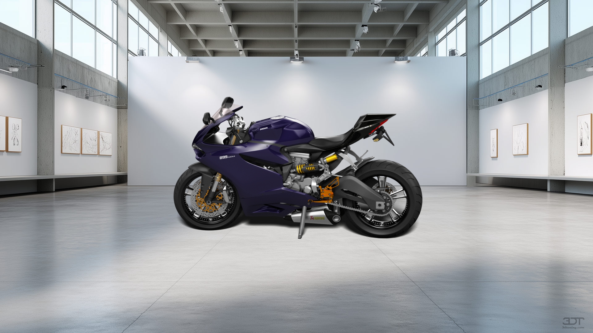 Ducati 899 Panigale Sport Bike 2015 tuning