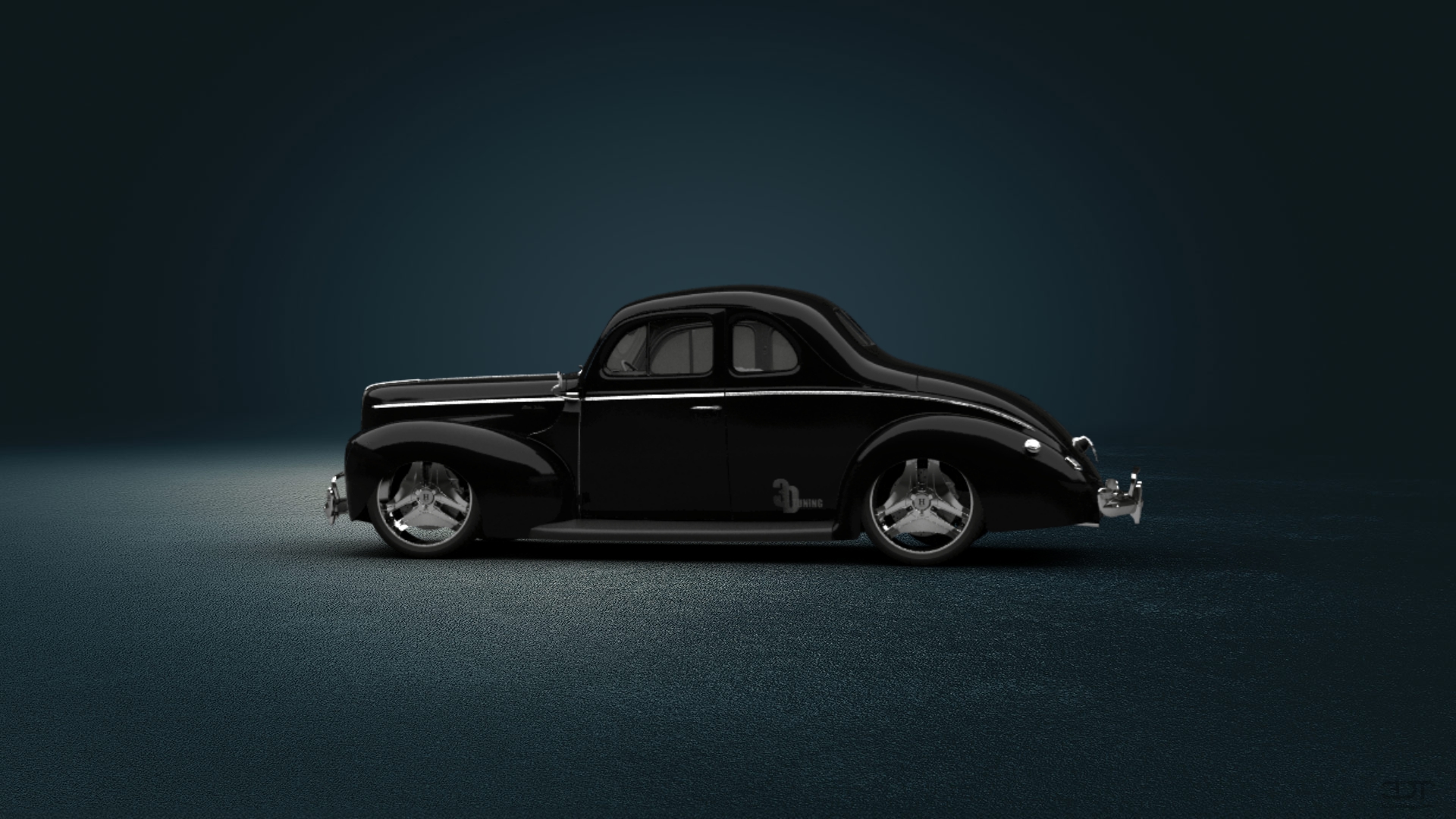 Ford De Luxe Coupe Liftback 1940 tuning