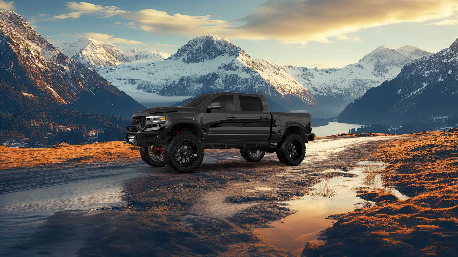 Dodge Ram 1500 TRX 4 Door pickup truck 2021 tuning