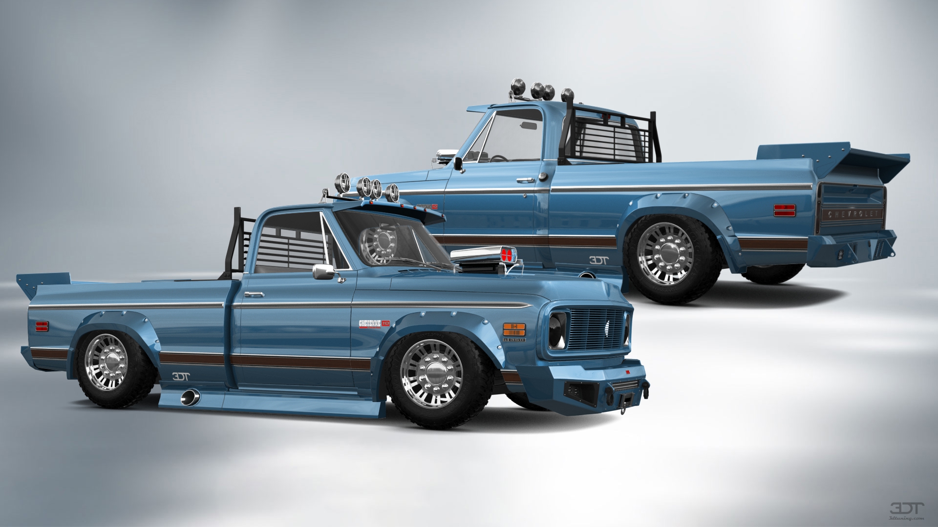 Chevrolet C-10 Cheyenne 2 Door pickup truck 1972 tuning