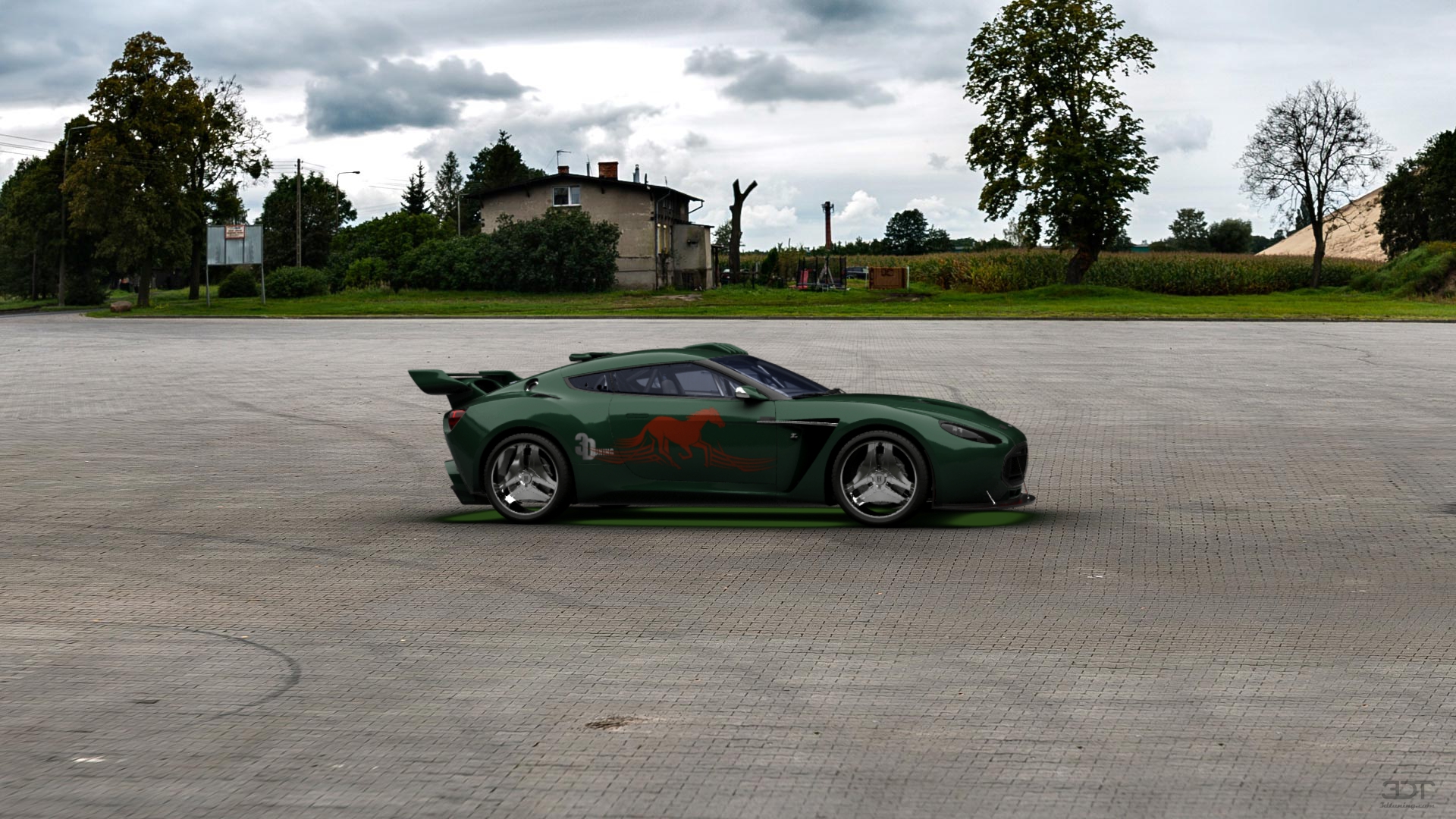 Aston Martin V12 Zagato Coupe 2012 tuning