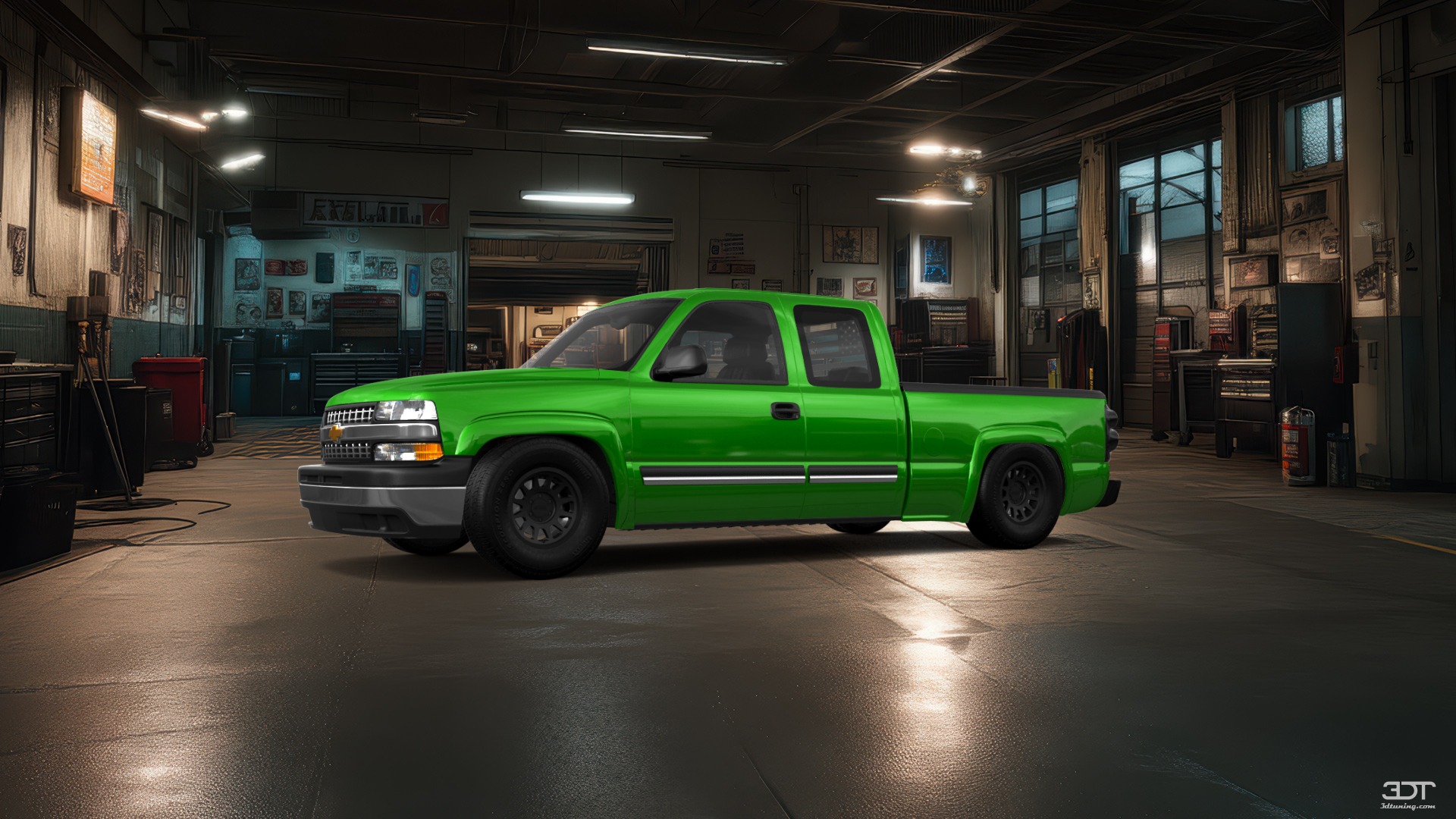 Chevrolet Silverado 1500 Extended Cab 6.5 ft box 4 Door Truck 1999 tuning