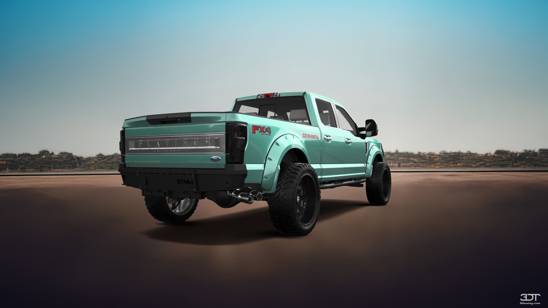 Ford F-250 4 Door pickup truck 2021 tuning