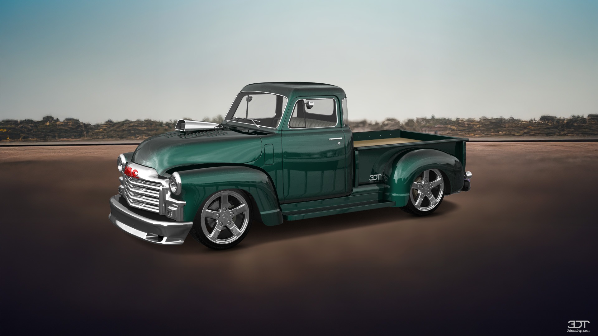 GMC 100 Stepside 2 Door pickup truck 1954 tuning