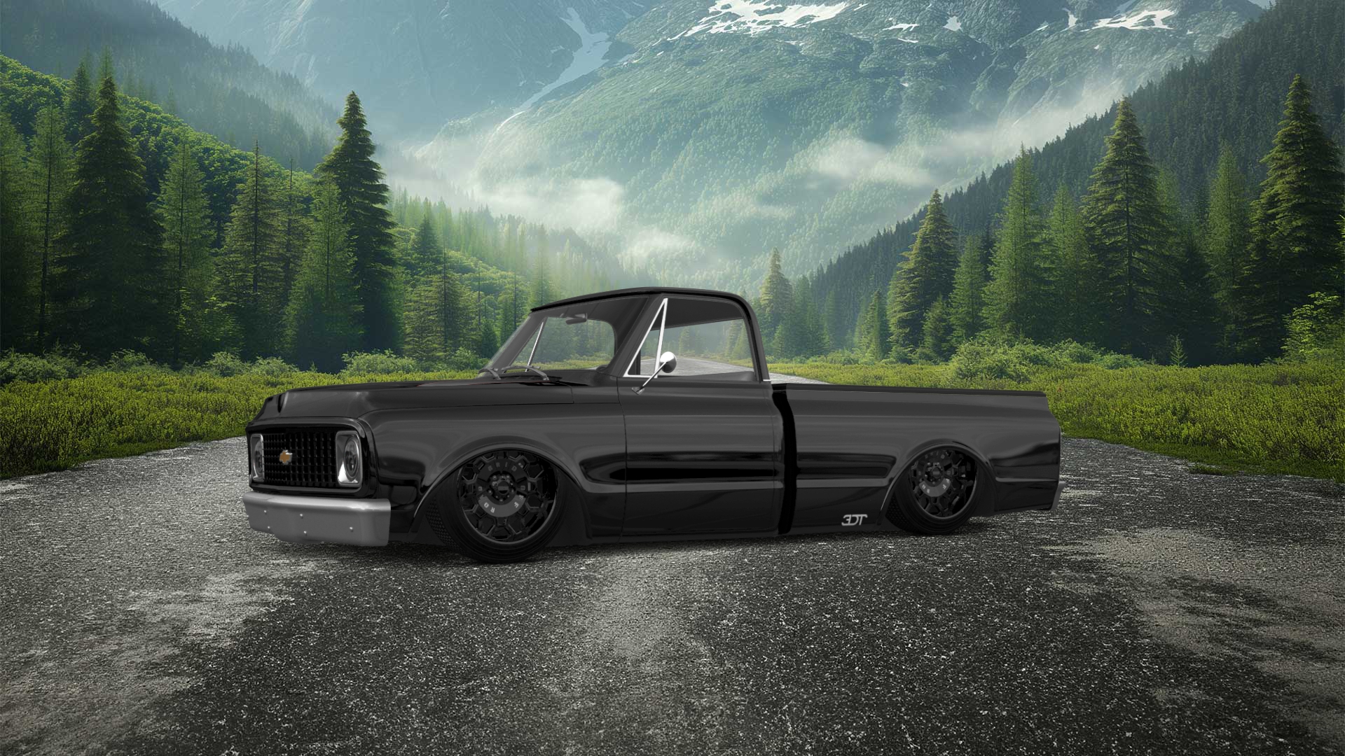 Chevrolet C-10 Cheyenne 2 Door pickup truck 1972