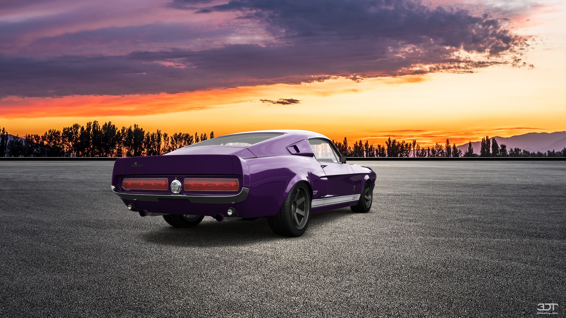 Mustang GT500 2 Door Coupe 1968