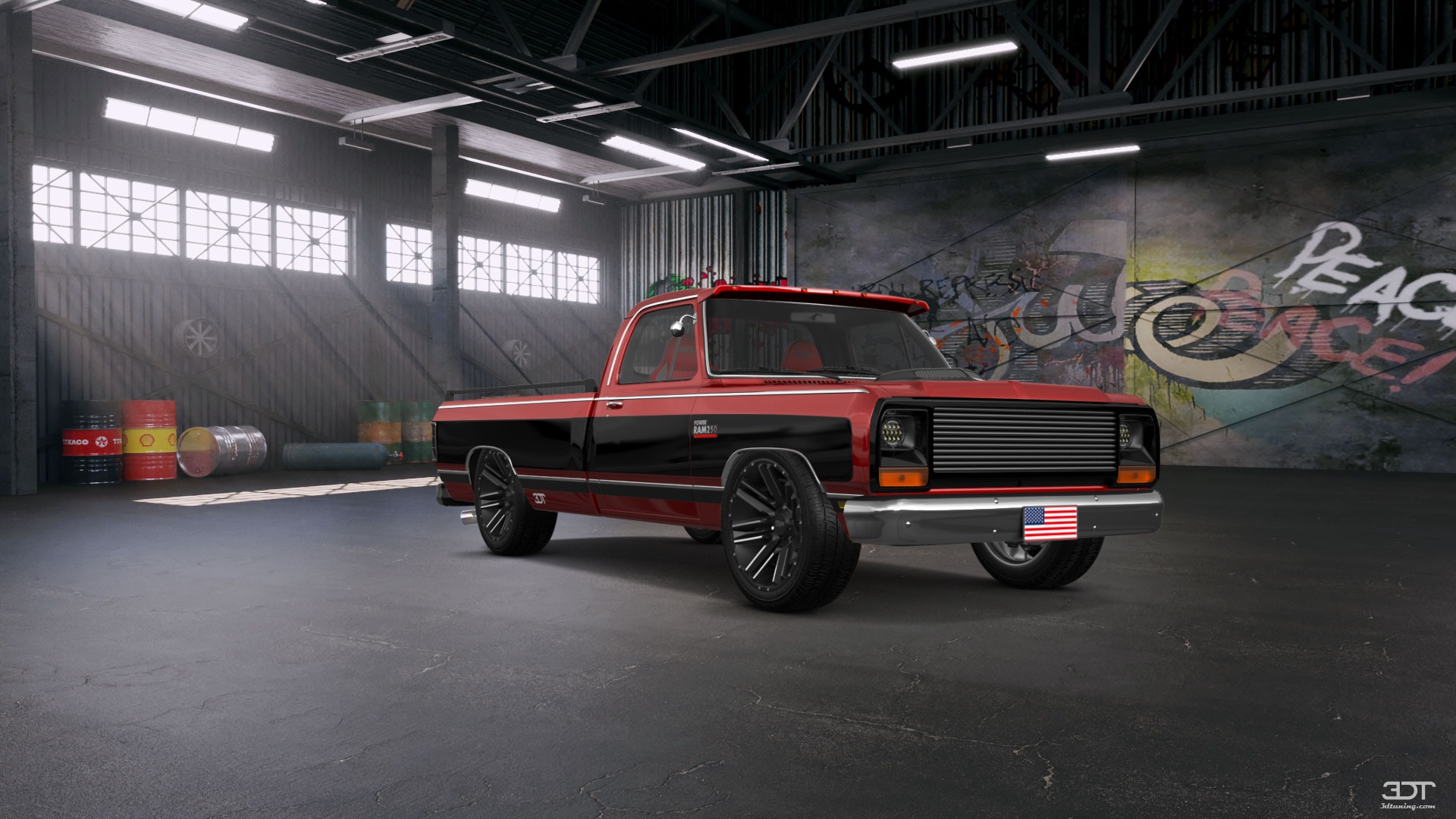 Dodge Ram 250 Regular Cab 2 Door pickup truck 1983 tuning