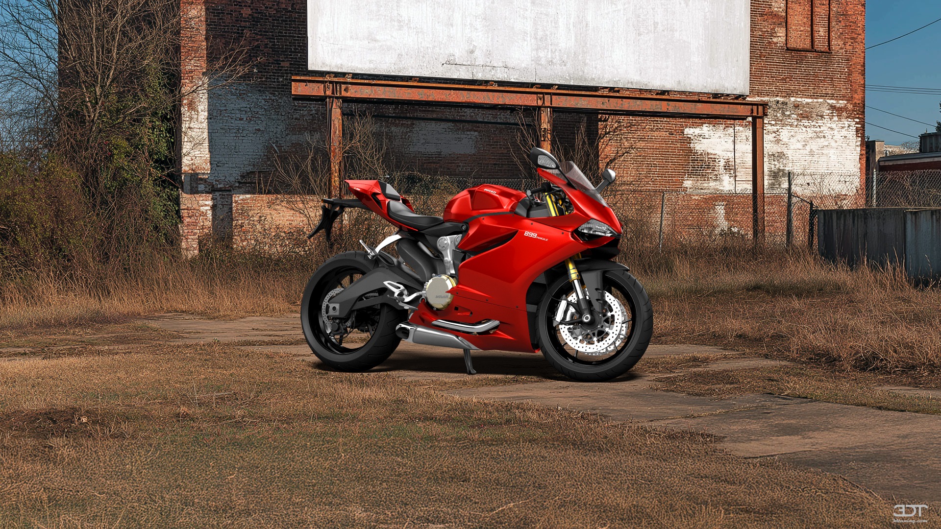 Ducati 899 Panigale Sport Bike 2015 tuning