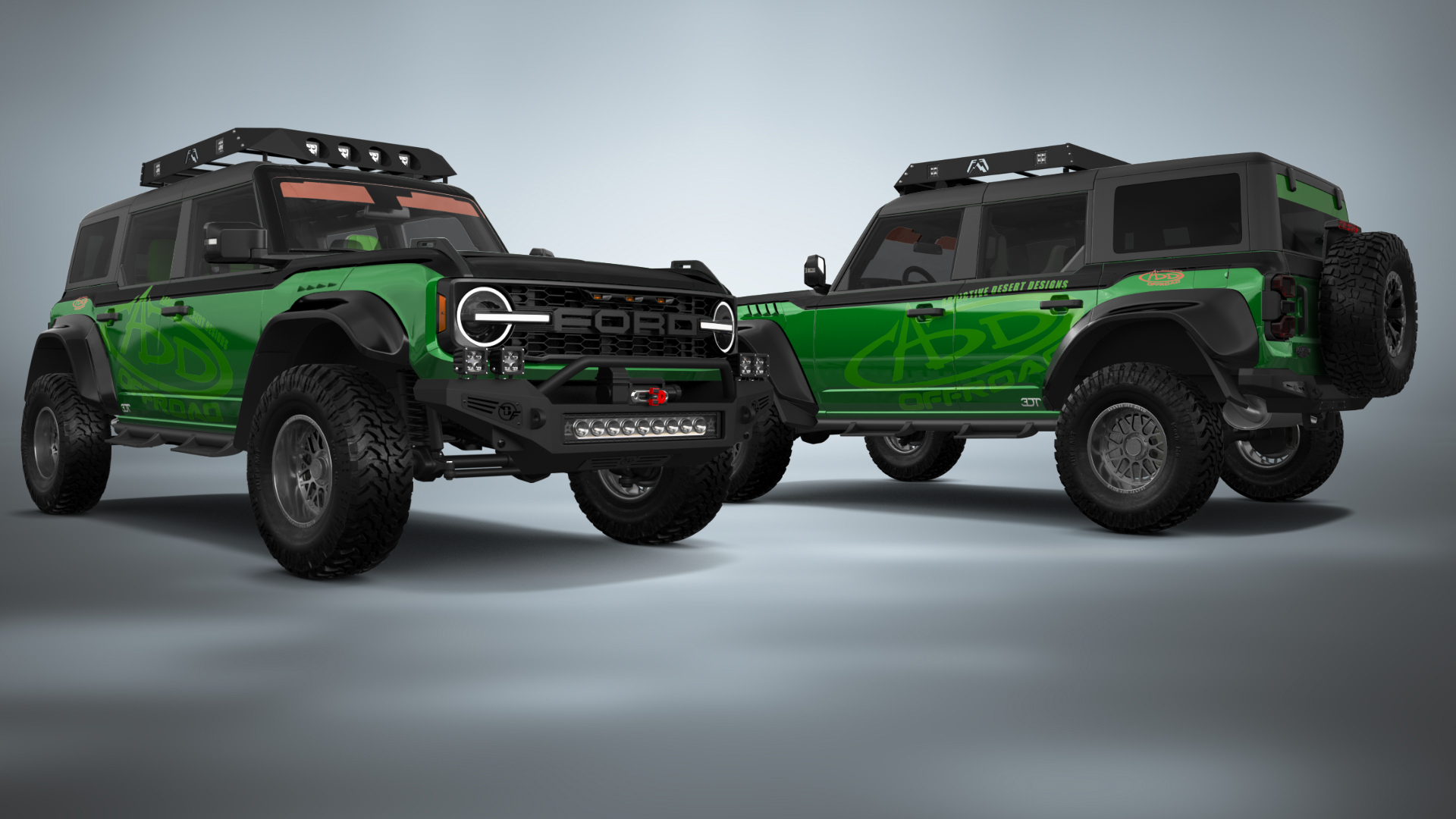 Ford Bronco Raptor 4 Door pickup truck 2022