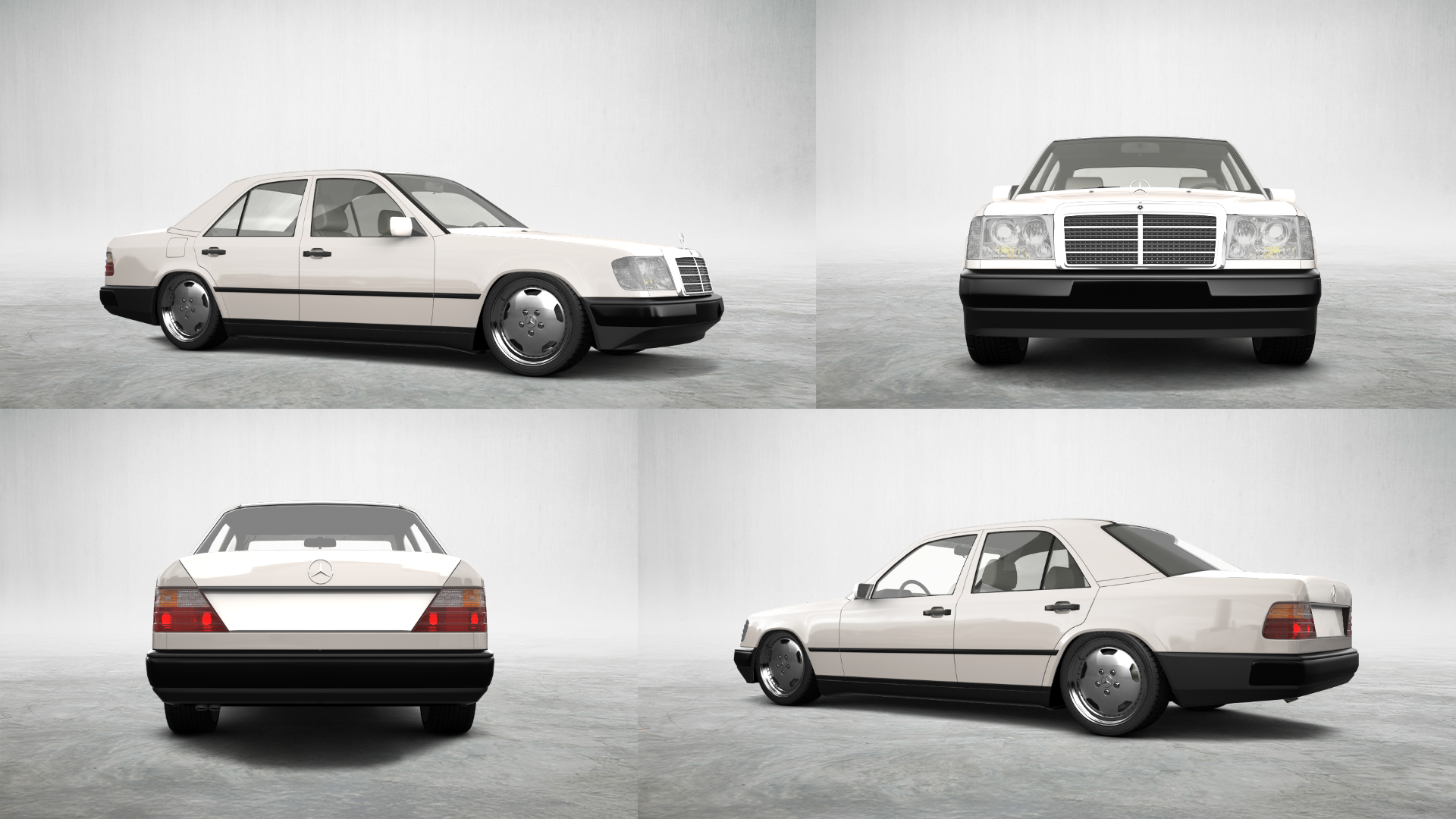 Mercedes E-Class Sedan 1984 tuning
