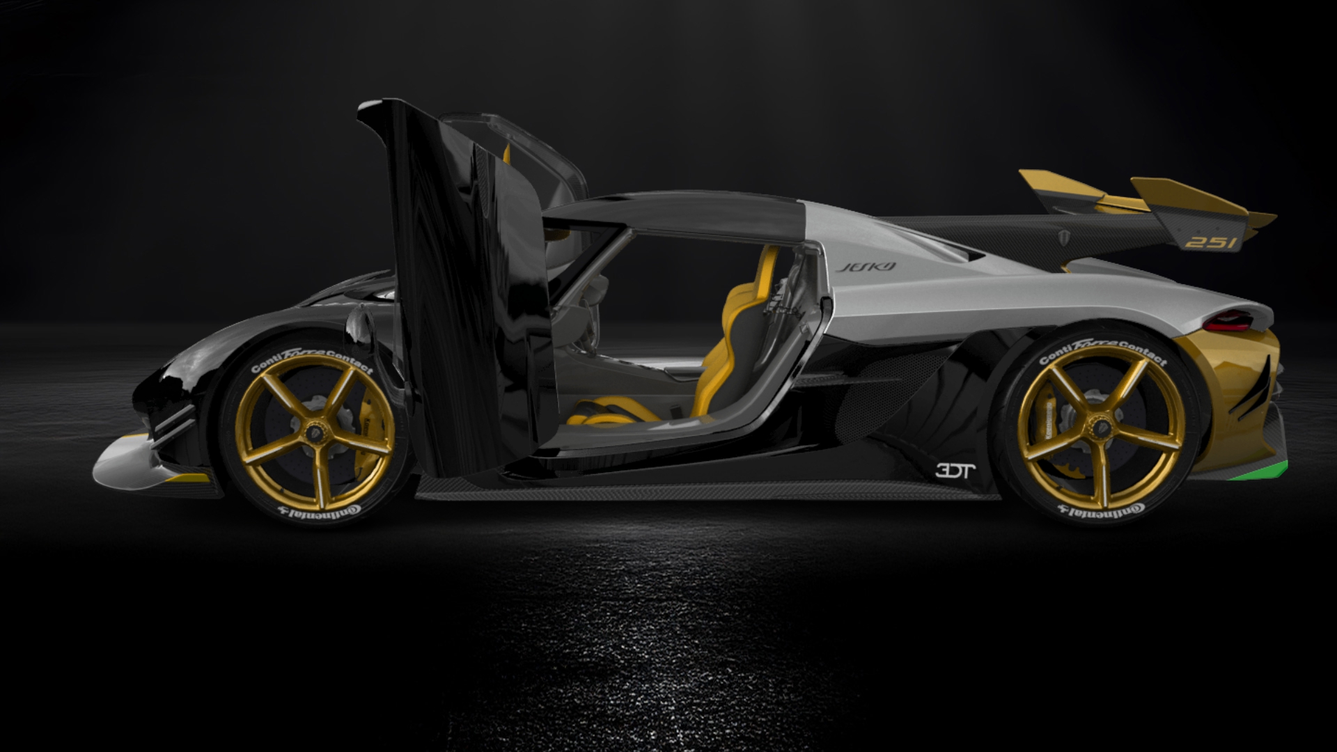 Koenigsegg Jesko 2 door targa top 2020 tuning