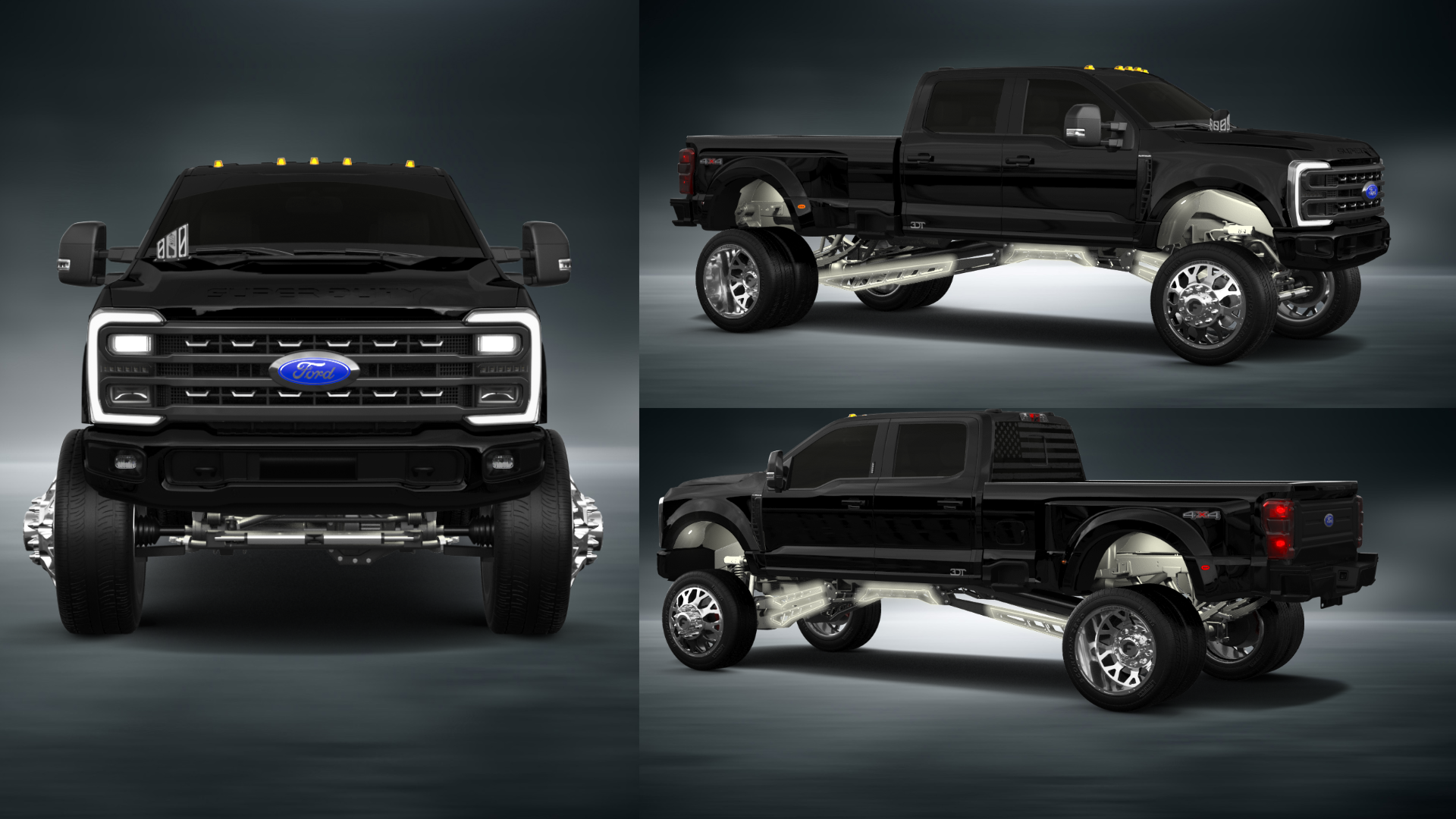 Ford F-350 DRW Crew Cab 4 Door pickup truck 2023 tuning